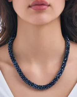 Clearance Bijou Brigitte Collana - Black Crystals