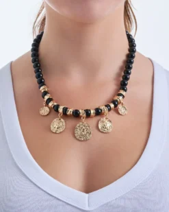 Clearance Bijou Brigitte Collana - Black Glow