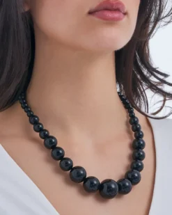 Hot Bijou Brigitte Collana - Black Pearl