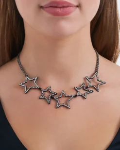 Hot Bijou Brigitte Collana - Black Stars