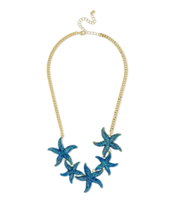 Online Bijou Brigitte Collana - Blue Stars
