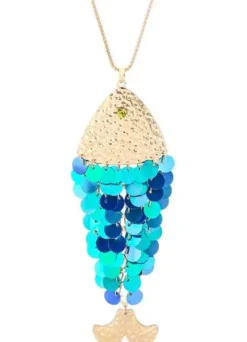 Outlet Bijou Brigitte Collana - Blue Stream