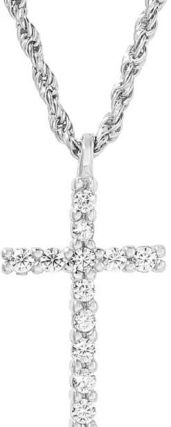 Hot Bijou Brigitte Collana - Braided Cross