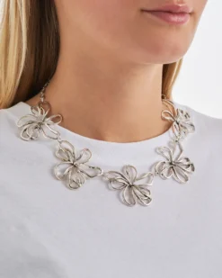 Discount Bijou Brigitte Collana - Chrome Blossom