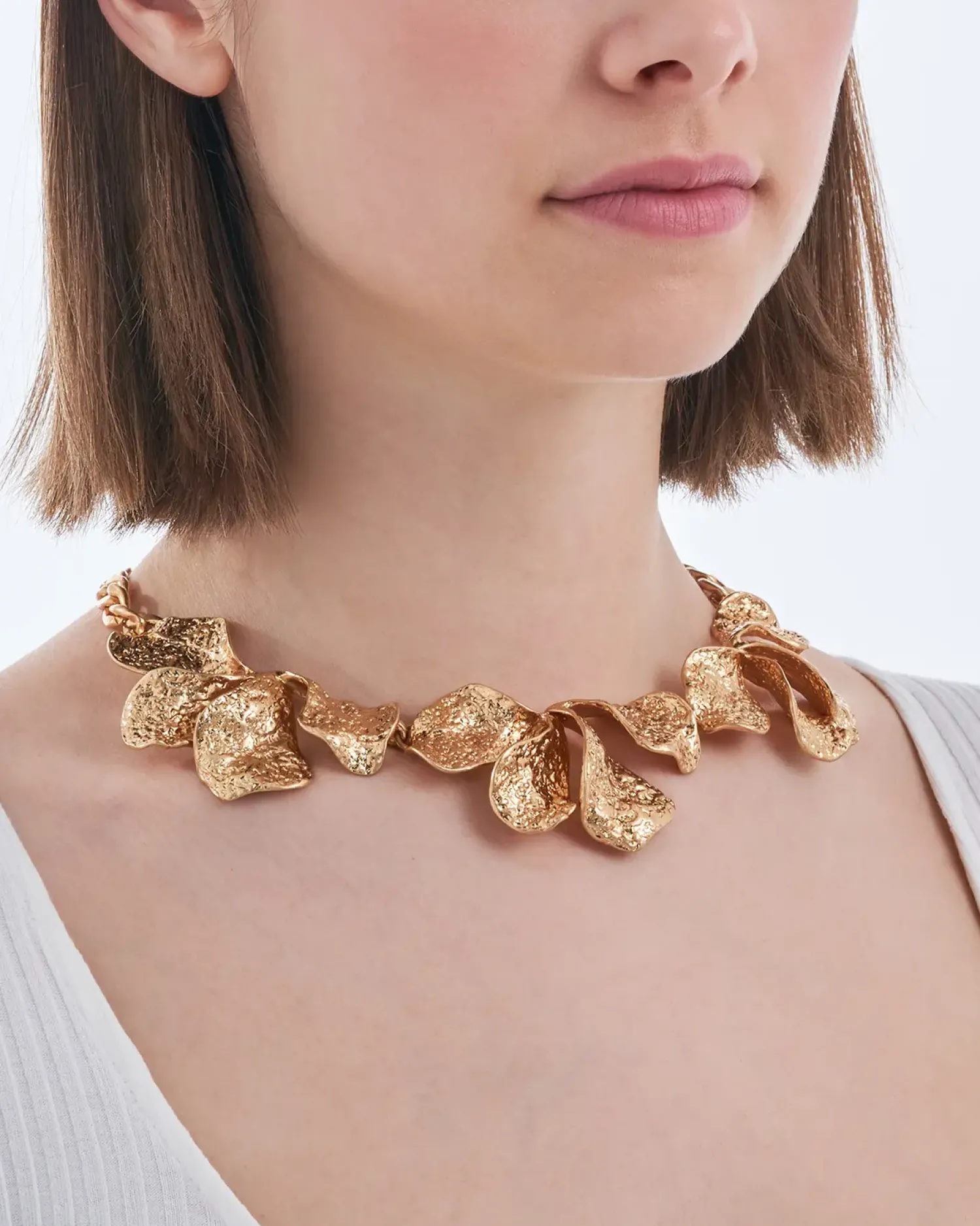 Discount Bijou Brigitte Collana - Chunky Leaves