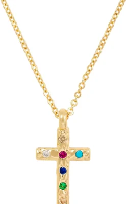 Discount Bijou Brigitte Collana - Colorful Cross