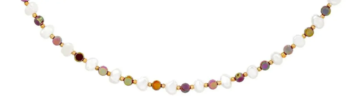 Clearance Bijou Brigitte Collana - Colorful Fragments