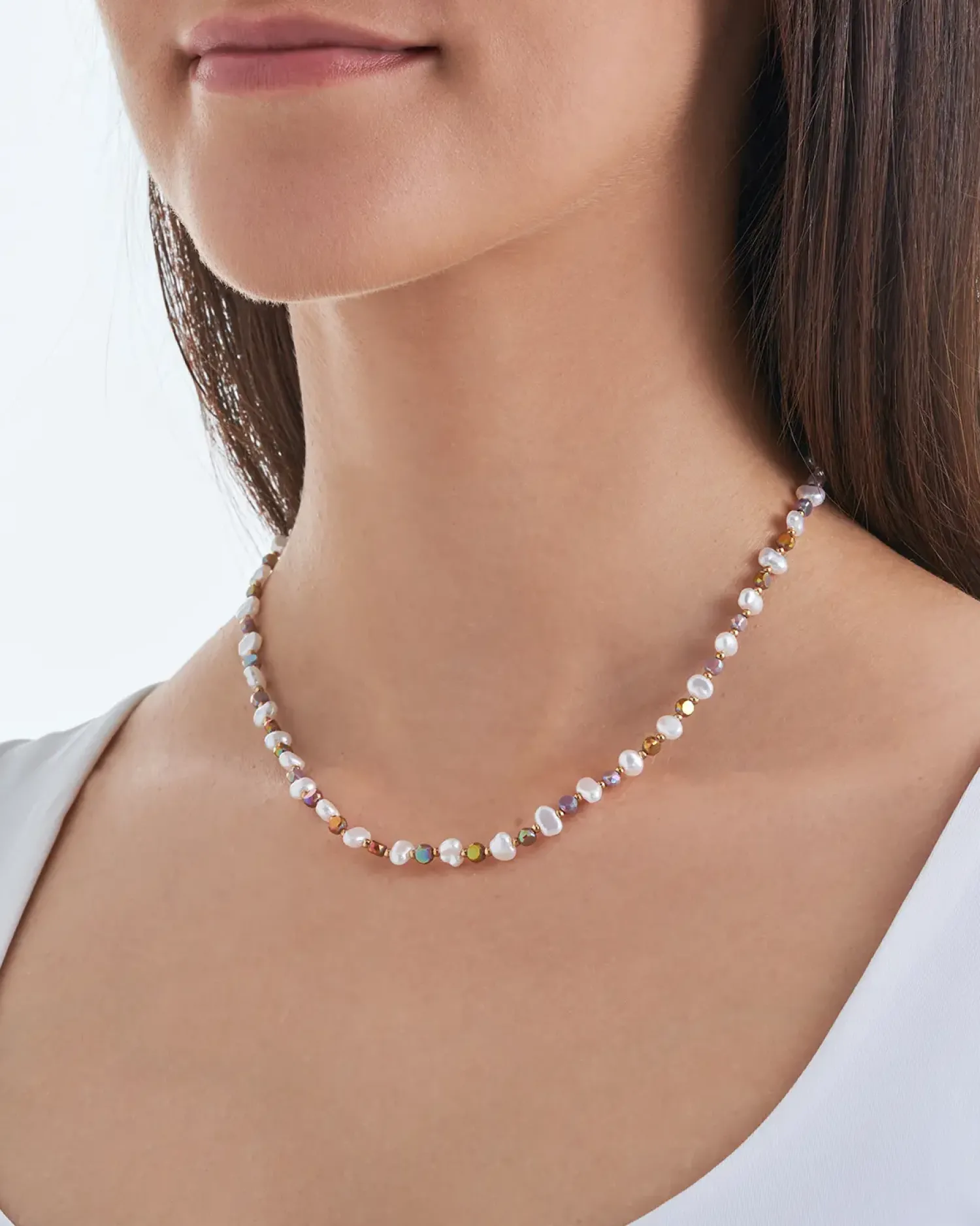 Clearance Bijou Brigitte Collana - Colorful Fragments