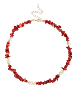 New Bijou Brigitte Collana - Coral Vacation