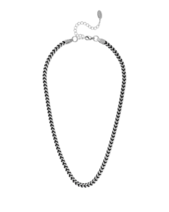 Bijou Brigitte Collana da uomo - Antique Silver