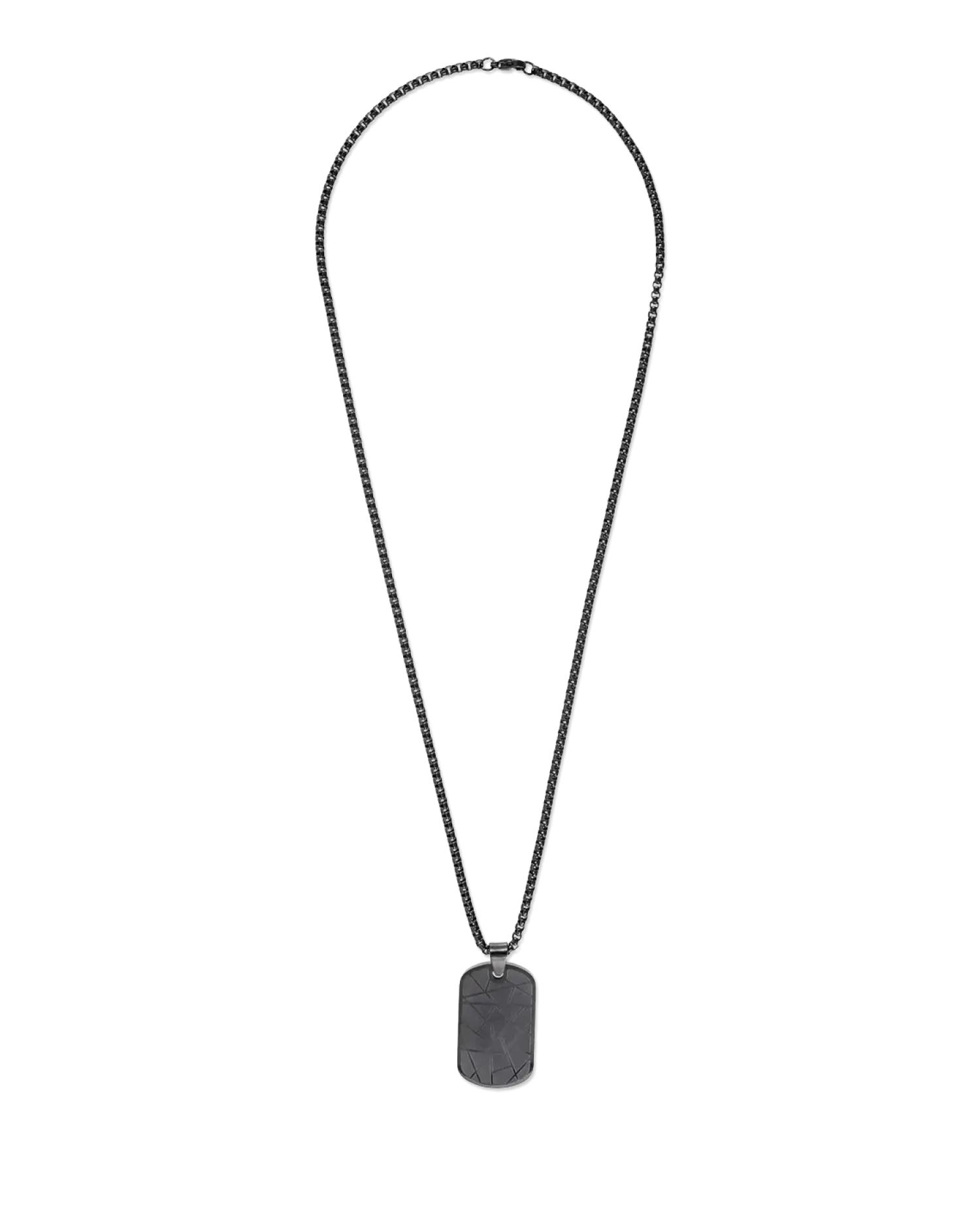 New Bijou Brigitte Collana da uomo - Black Design