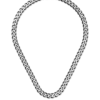 New Bijou Brigitte Collana da uomo - Black Steel