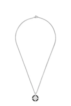 Discount Bijou Brigitte Collana da uomo - Compass Steel