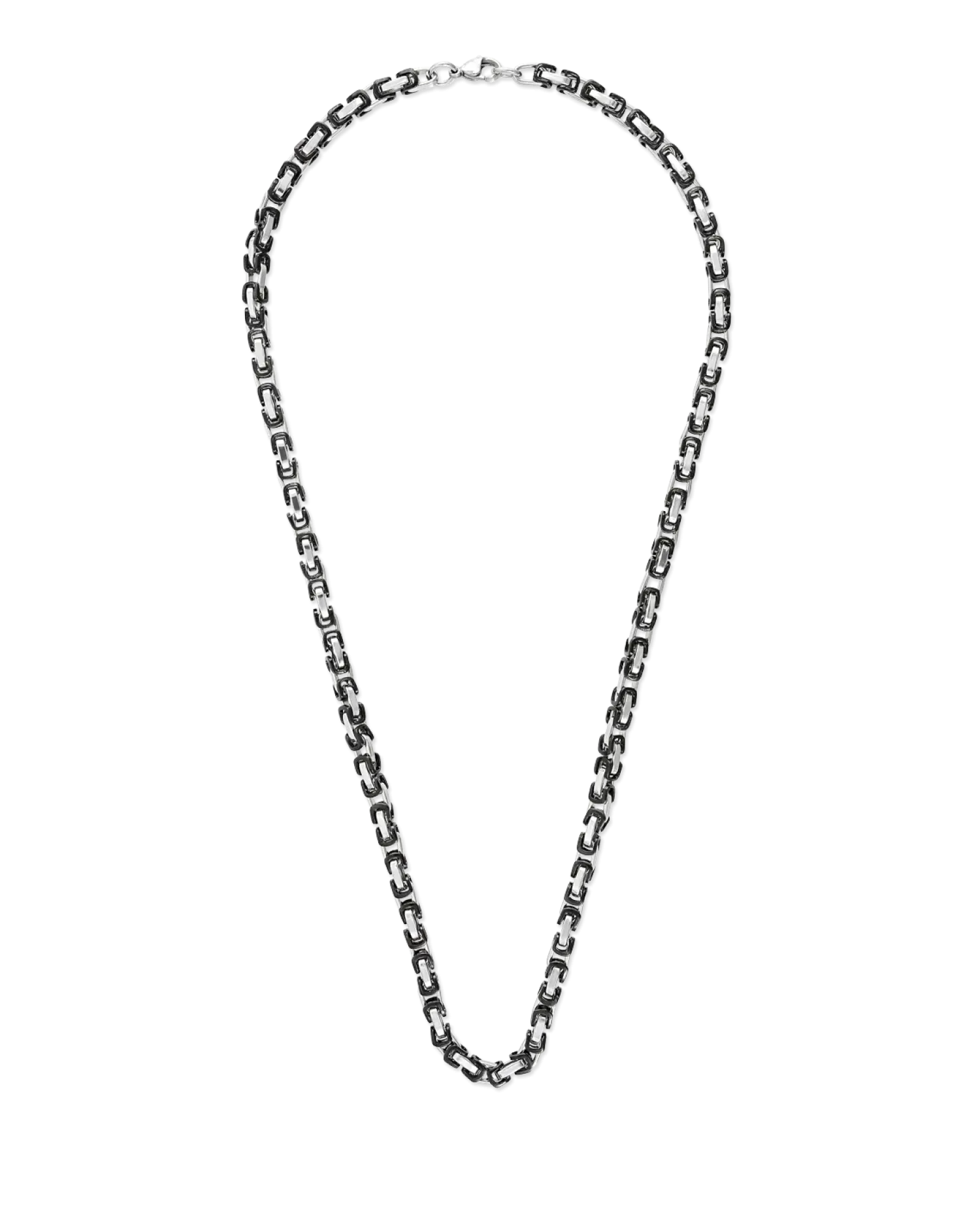 New Bijou Brigitte Collana da uomo - Dark Steel