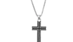Online Bijou Brigitte Collana da uomo - Elegant Cross