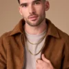 Discount Bijou Brigitte Collana da uomo - Golden Vibe