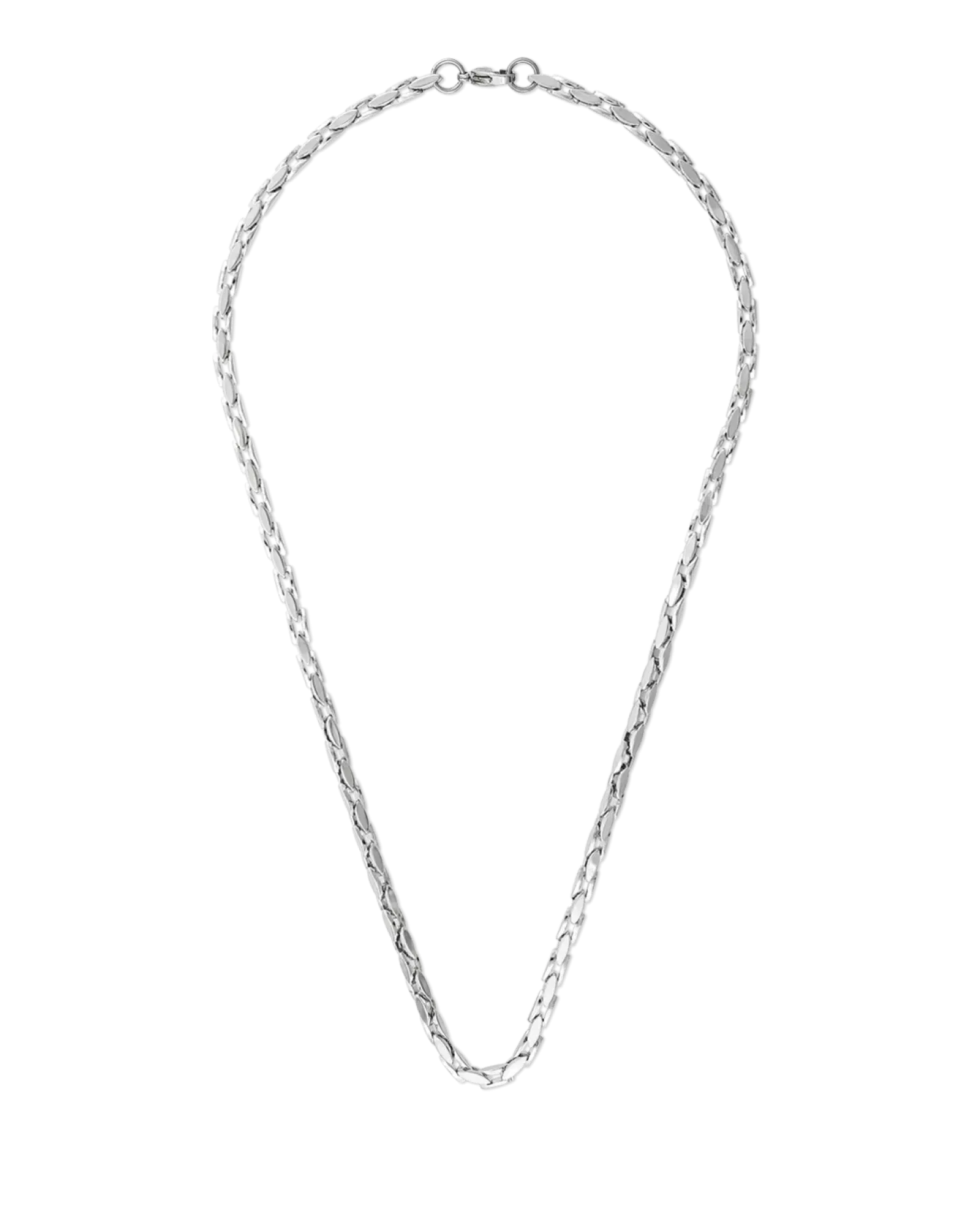 Sale Bijou Brigitte Collana da uomo - Liquid Steel