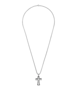 Hot Bijou Brigitte Collana da uomo - Shiny Cross