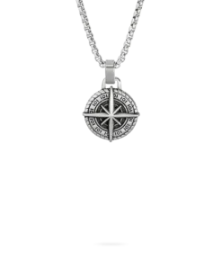 Online Bijou Brigitte Collana da uomo - Silver Route