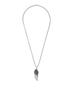Clearance Bijou Brigitte Collana da uomo - Silver Wings