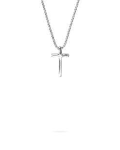 Bijou Brigitte Collana da uomo - Steel Cross
