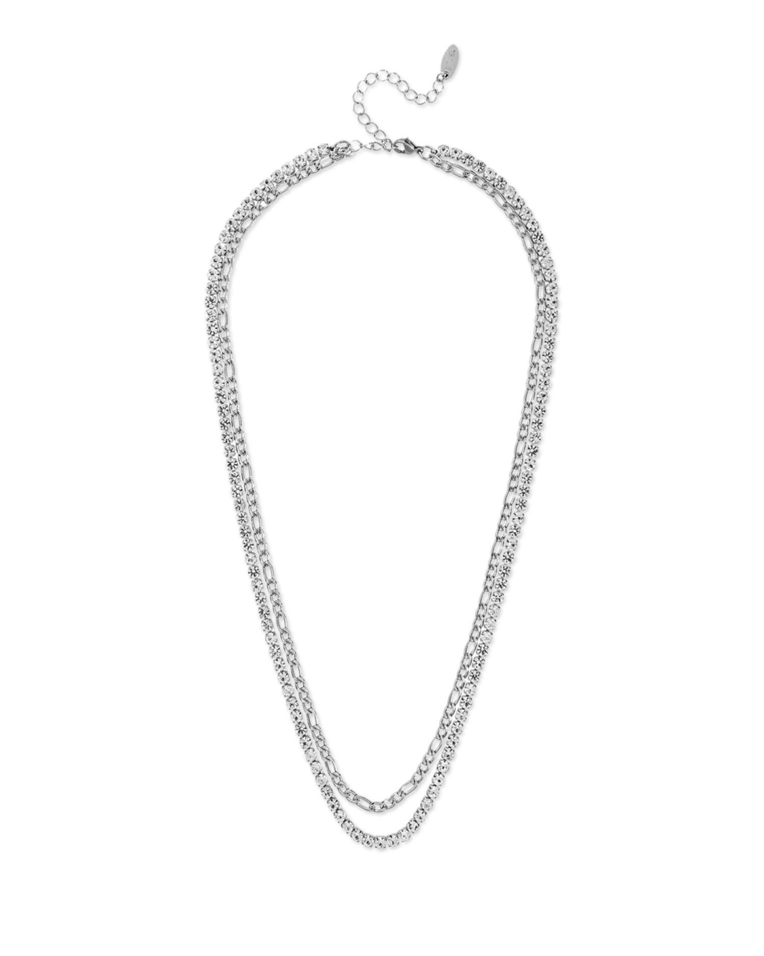 Online Bijou Brigitte Collana da uomo - Steel Sparkle