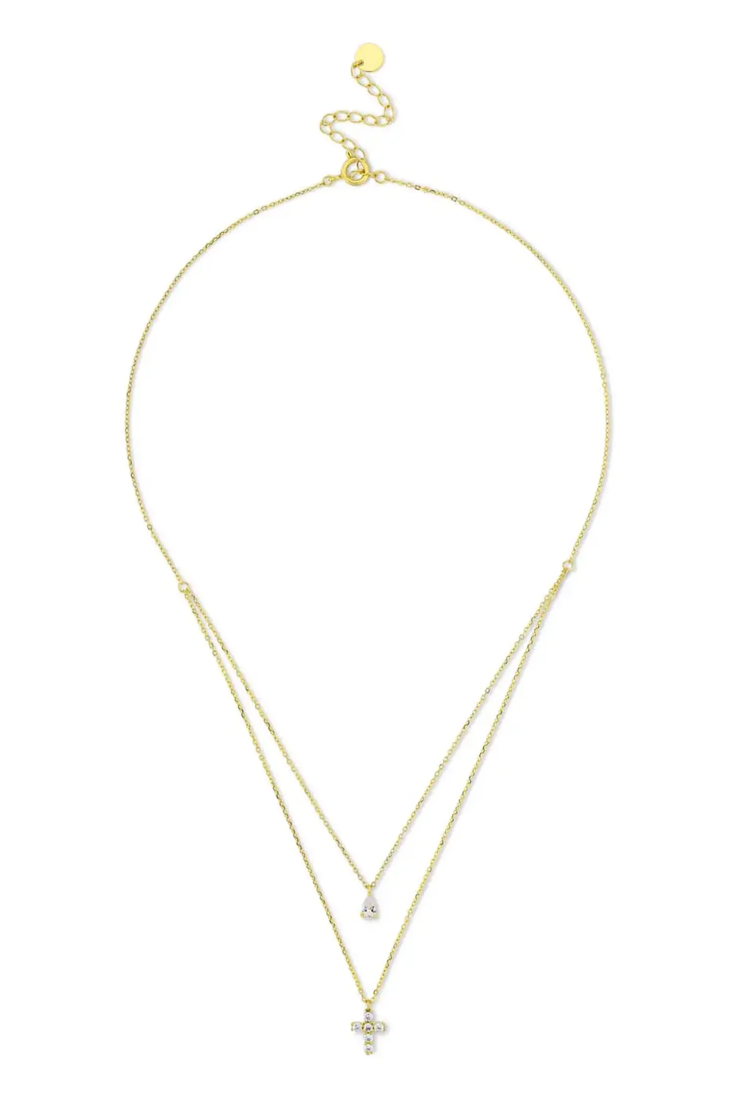 Best Bijou Brigitte Collana - Delicate Cross
