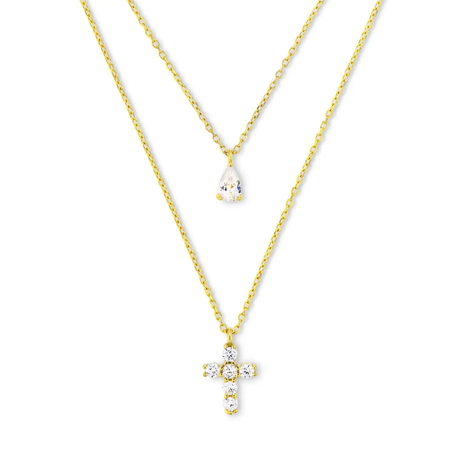 Best Bijou Brigitte Collana - Delicate Cross
