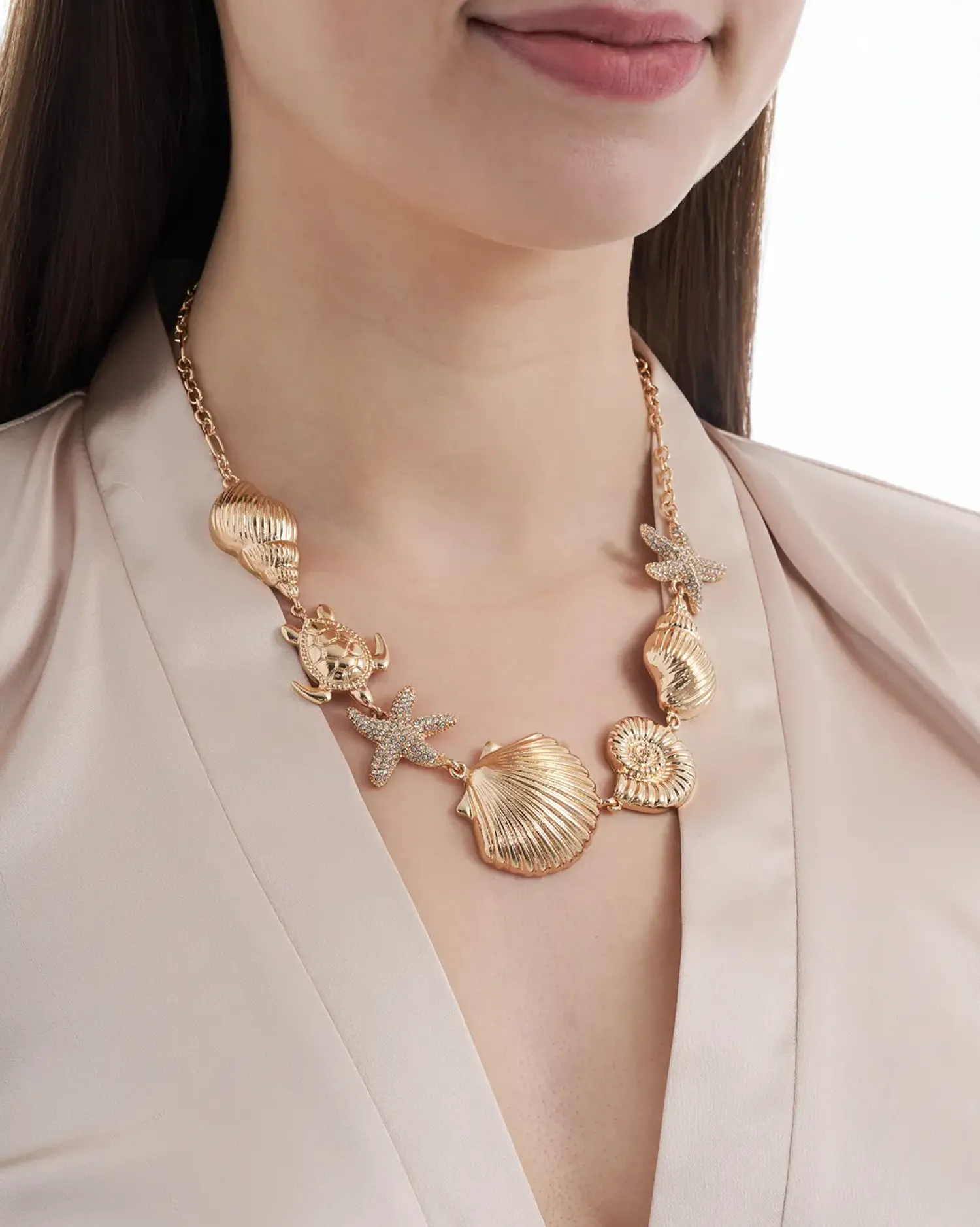 Clearance Bijou Brigitte Collana - Dreamy Shells