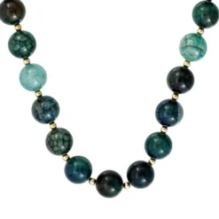 Online Bijou Brigitte Collana - Emerald Agate