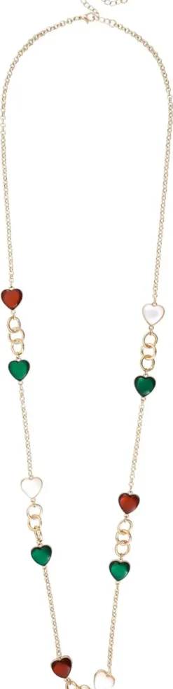 Sale Bijou Brigitte Collana - Emerald Hearts