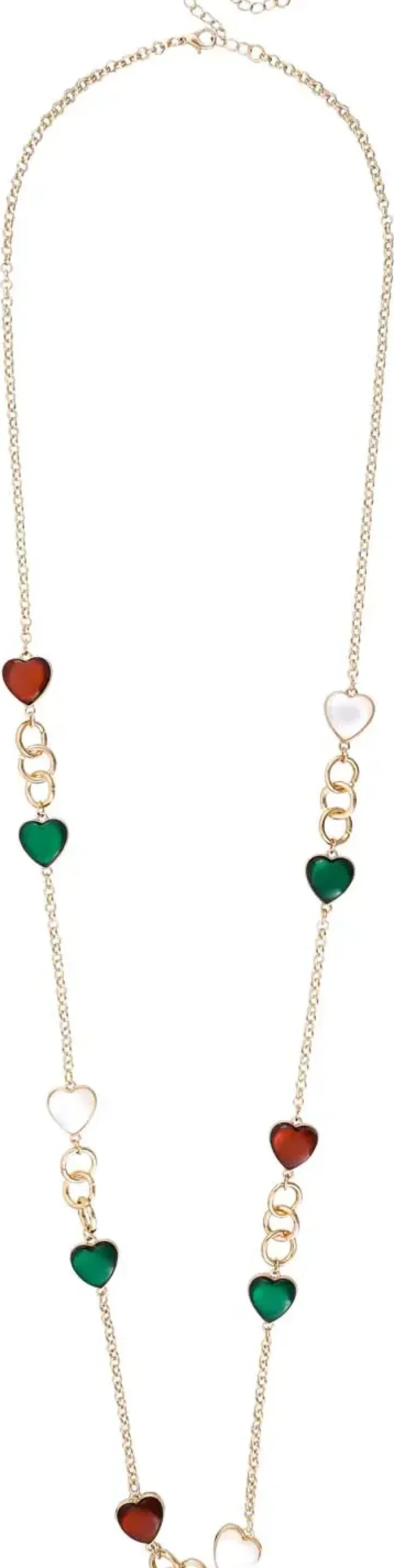Sale Bijou Brigitte Collana - Emerald Hearts