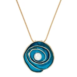 New Bijou Brigitte Collana - Floral Spiral