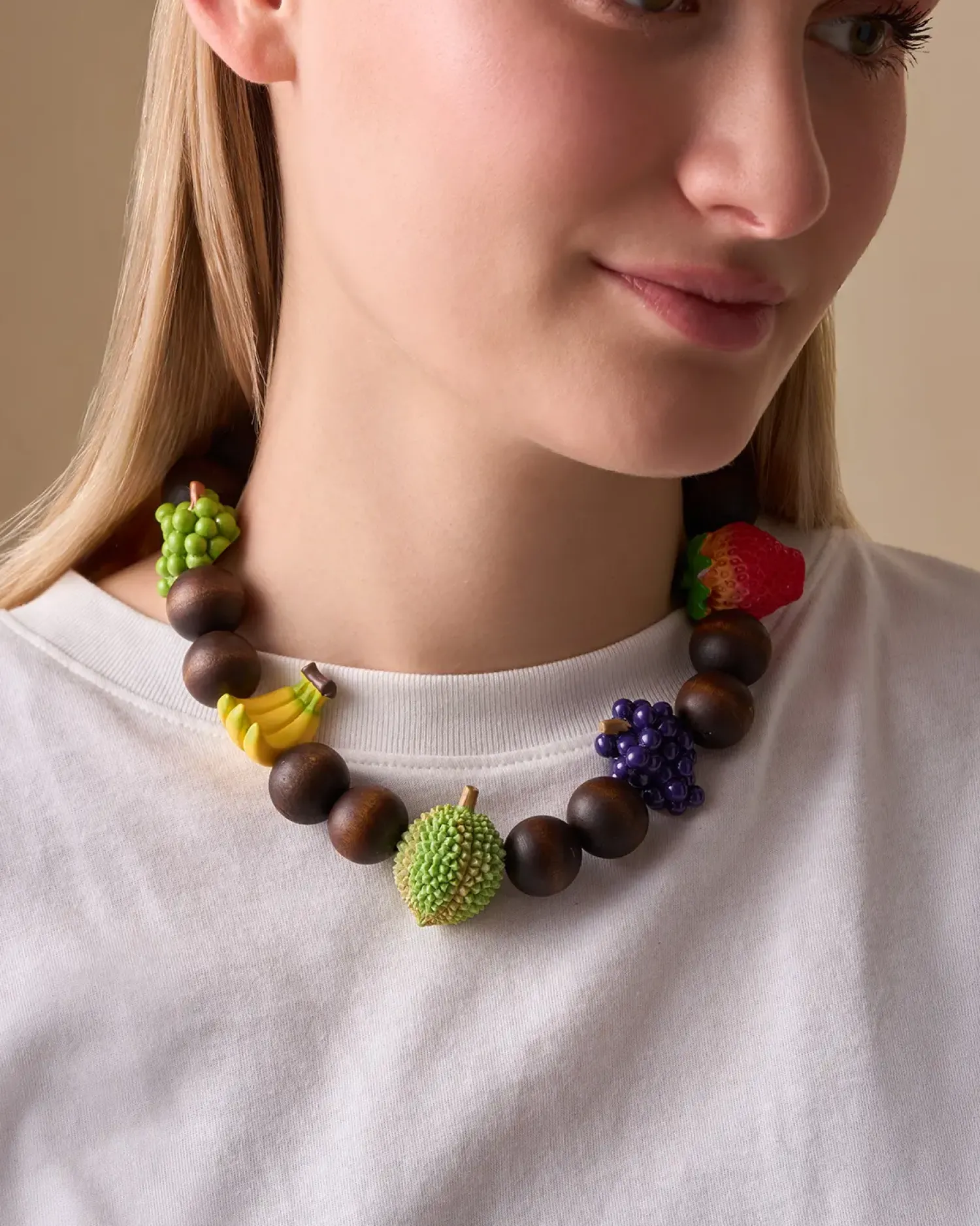 Outlet Bijou Brigitte Collana - Fruity Wood