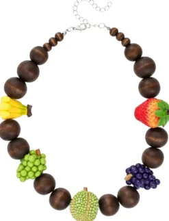Outlet Bijou Brigitte Collana - Fruity Wood