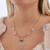 Online Bijou Brigitte Collana - Glass Blossom