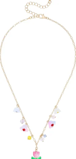 Online Bijou Brigitte Collana - Glass Blossom
