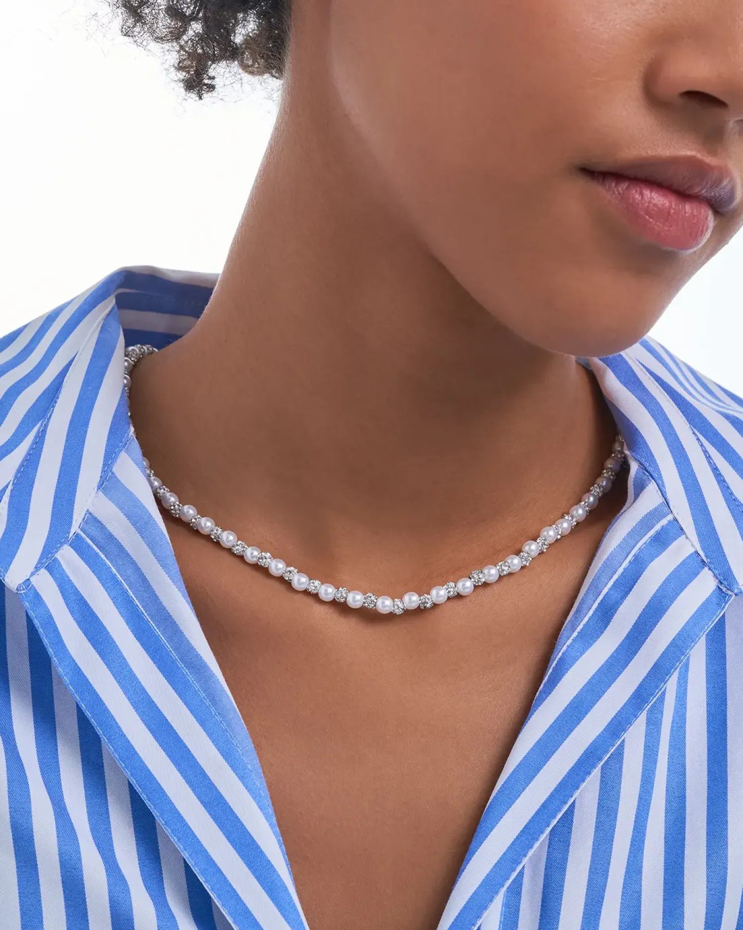 Online Bijou Brigitte Collana - Glittering Pearl