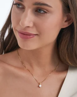 Clearance Bijou Brigitte Collana - Glowy Square