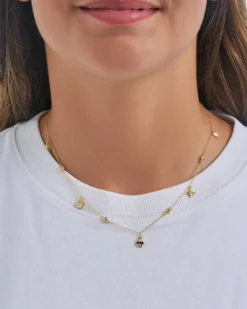 Hot Bijou Brigitte Collana - Golden Charms