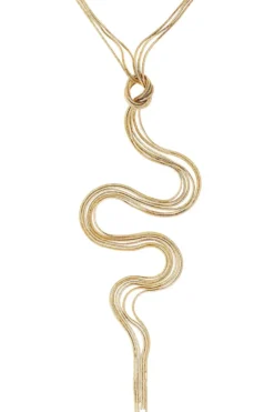 Best Bijou Brigitte Collana - Golden Meander