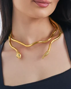 New Bijou Brigitte Collana - Golden Motion