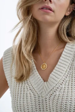 Online Bijou Brigitte Collana - Golden Ornament