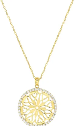 Online Bijou Brigitte Collana - Golden Ornament