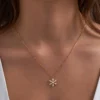 Best Bijou Brigitte Collana - Golden Snowflake