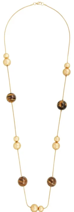 Clearance Bijou Brigitte Collana - Golden Sphere