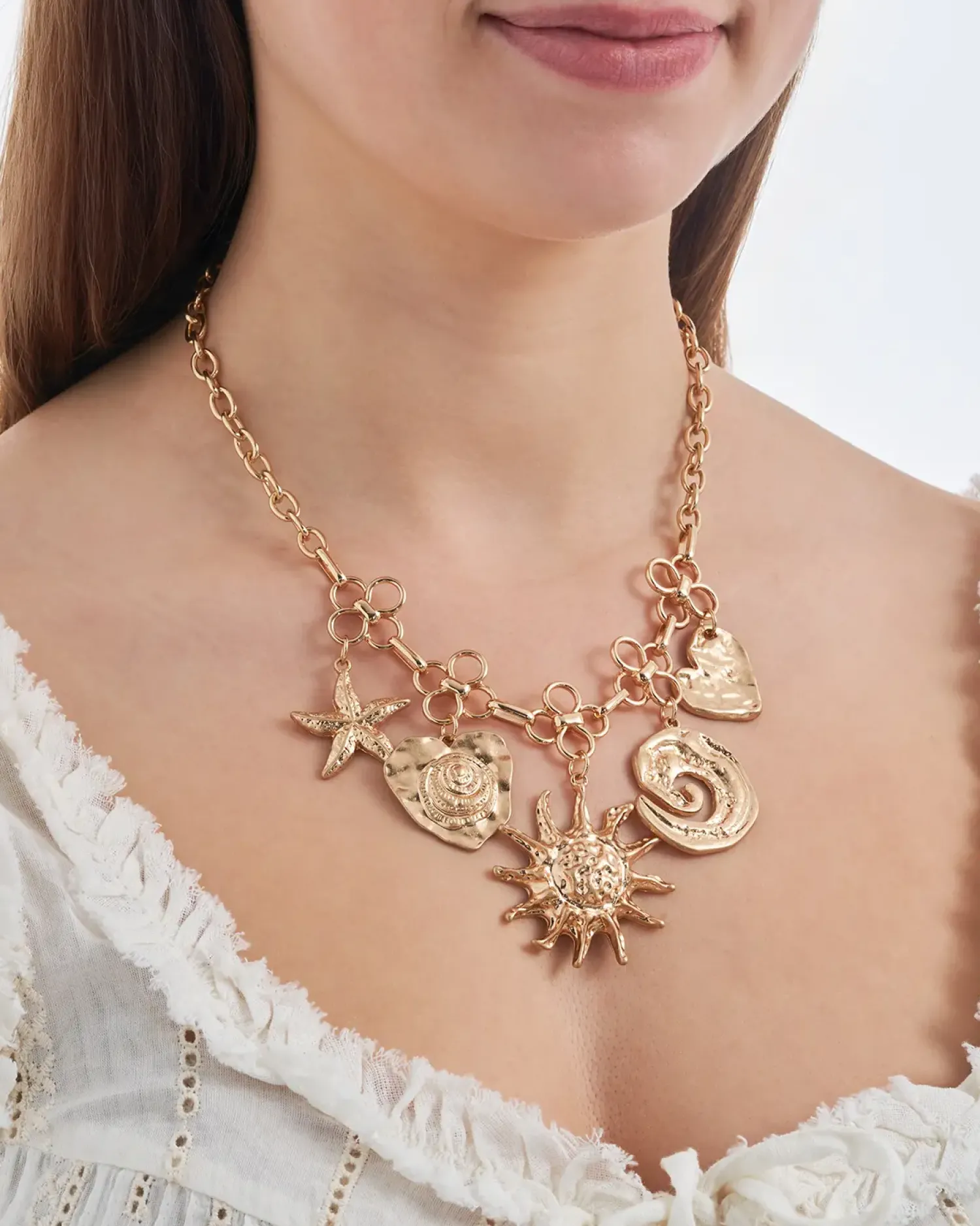 Online Bijou Brigitte Collana - Golden Suns