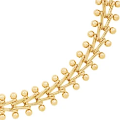 Hot Bijou Brigitte Collana - Golden V
