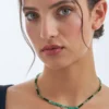 Sale Bijou Brigitte Collana - Green Jade