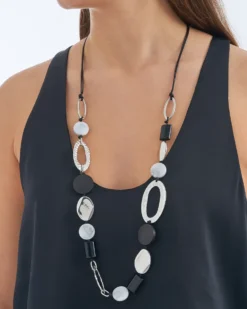 Bijou Brigitte Collana - Grey Marble